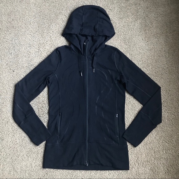 Lululemon Stride Jacket Sz 6 In Black - Picture 6 of 9